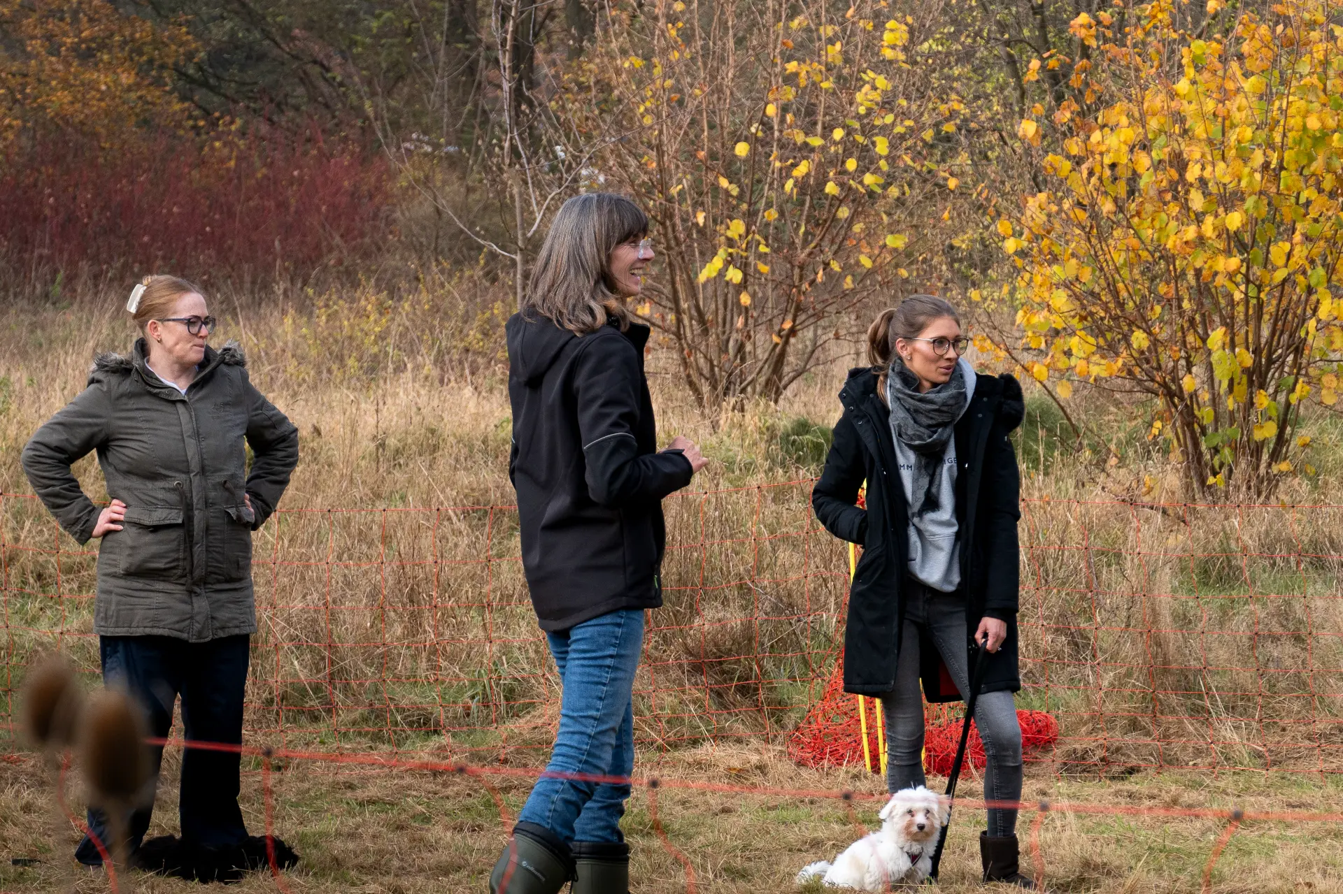 Stefanie Riemer HundeschuleN Dortmund mit Kundinnen